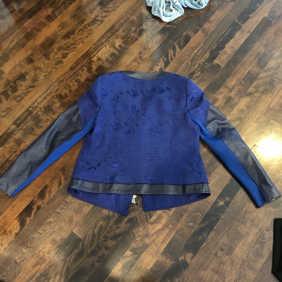 BOGO Rebecca Taylor 100% Real Lamb Leather Jacket - Picture 15 of 16